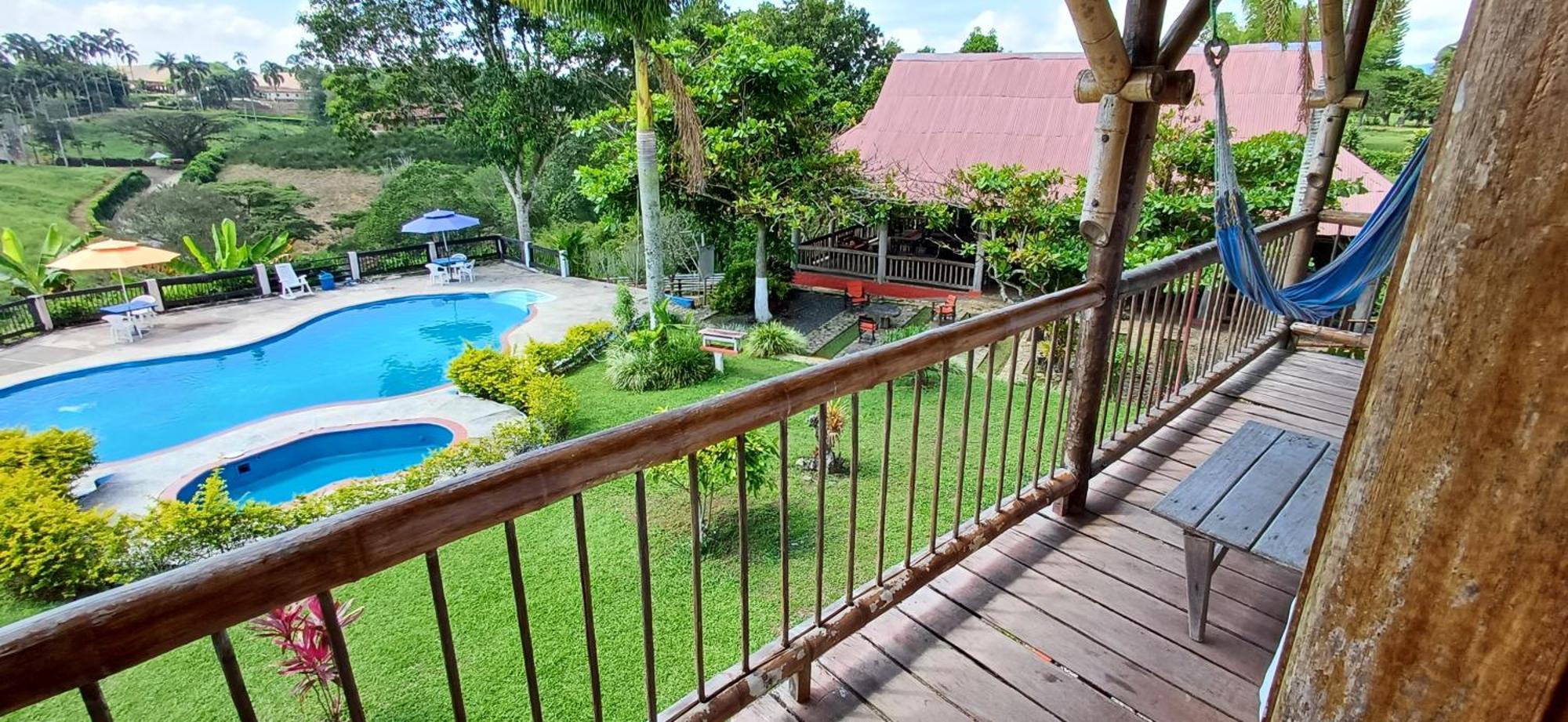 Finca Hotel Palmas Frente A Panaca Кимбайя Экстерьер фото