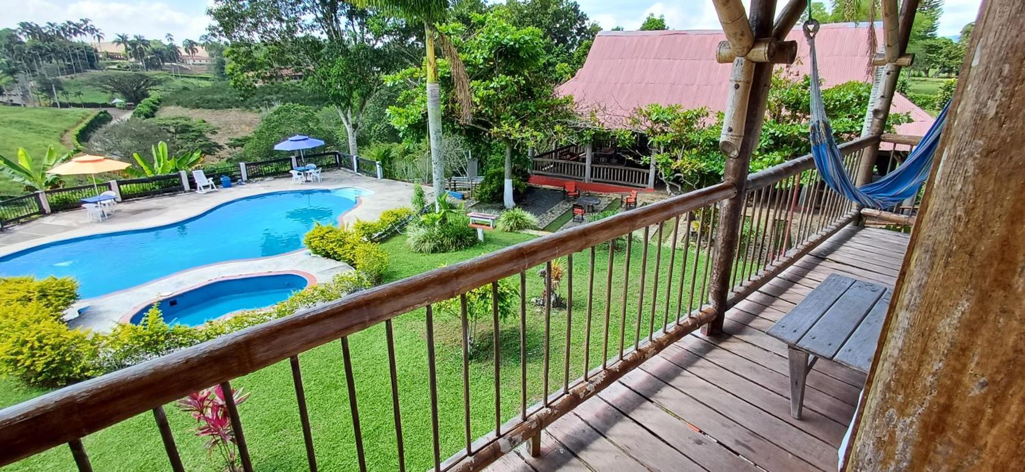 Finca Hotel Palmas Frente A Panaca Кимбайя Экстерьер фото