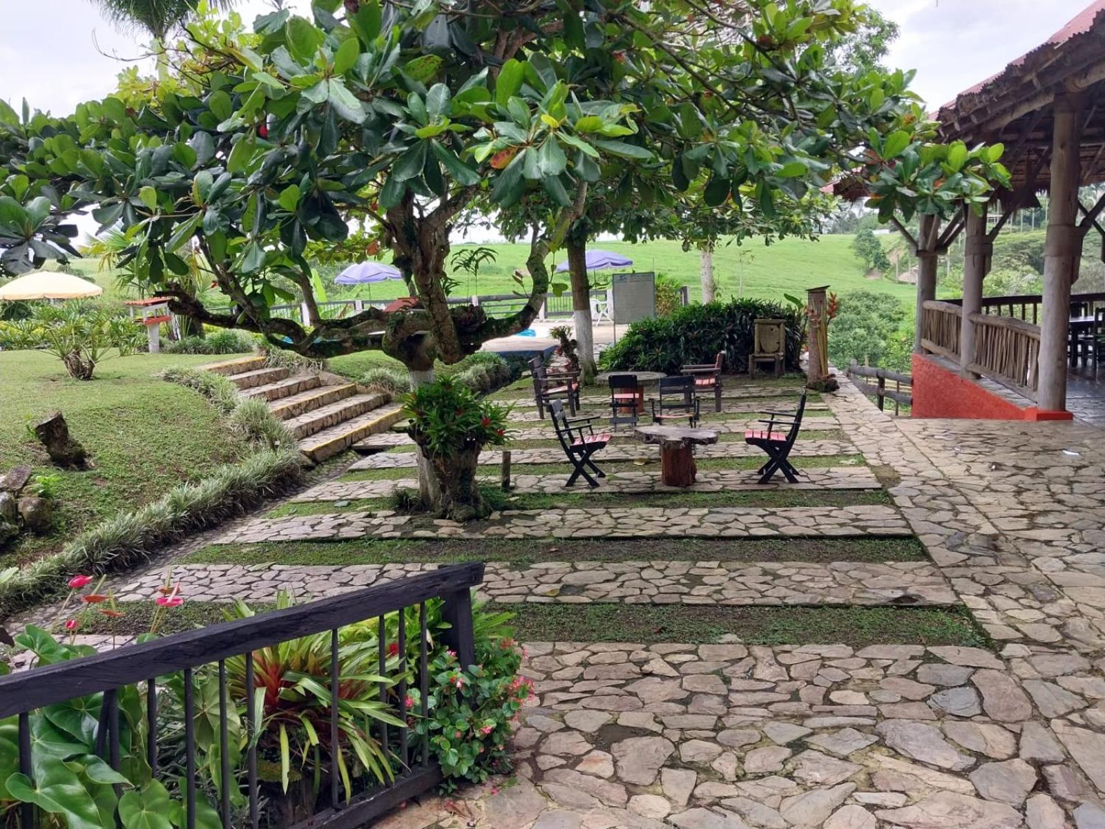 Finca Hotel Palmas Frente A Panaca Кимбайя Экстерьер фото